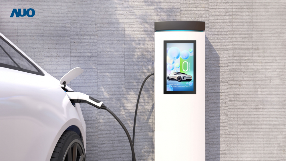 米兰milan〝EVSE車用充電樁解決方案〞專為電動汽車充電樁設計，具有高亮度、克服戶外艱難環境的耐溫、耐紫外線等特性，並搭載散熱性及擴充性強的高效能工業電腦，可實現人機互動訴求，如資訊顯示、支付等應用